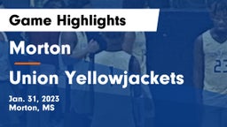 Morton  vs Union Yellowjackets Game Highlights - Jan. 31, 2023