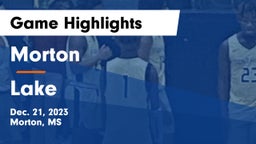Morton  vs Lake  Game Highlights - Dec. 21, 2023