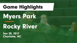 Myers Park  vs Rocky River  Game Highlights - Jan 20, 2017