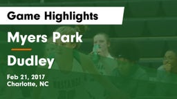 Myers Park  vs Dudley  Game Highlights - Feb 21, 2017