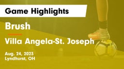 Brush  vs Villa Angela-St. Joseph  Game Highlights - Aug. 24, 2023
