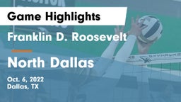 Franklin D. Roosevelt  vs North Dallas  Game Highlights - Oct. 6, 2022
