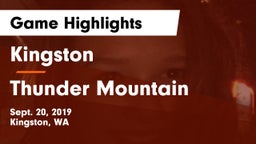 Kingston  vs Thunder Mountain Game Highlights - Sept. 20, 2019