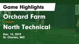 Orchard Farm  vs North Technical Game Highlights - Dec. 13, 2019