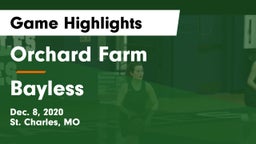 Orchard Farm  vs Bayless  Game Highlights - Dec. 8, 2020