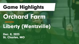 Orchard Farm  vs Liberty (Wentzville)  Game Highlights - Dec. 8, 2023
