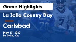 La Jolla Country Day  vs Carlsbad  Game Highlights - May 13, 2022