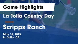 La Jolla Country Day  vs Scripps Ranch Game Highlights - May 16, 2023