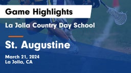 La Jolla Country Day School vs St. Augustine  Game Highlights - March 21, 2024