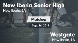 Matchup: New Iberia High vs. Westgate  2016