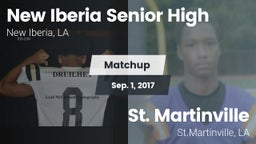 Matchup: New Iberia High vs. St. Martinville  2017