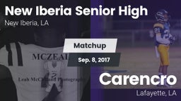 Matchup: New Iberia High vs. Carencro  2017