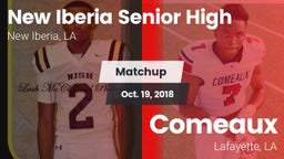 Matchup: New Iberia High vs. Comeaux  2018
