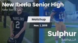 Matchup: New Iberia High vs. Sulphur  2019