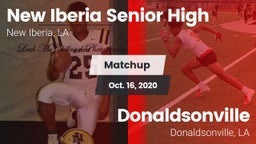 Matchup: New Iberia High vs. Donaldsonville  2020