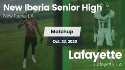 Matchup: New Iberia High vs. Lafayette  2020