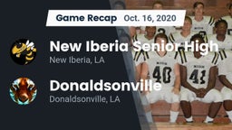 Recap: New Iberia Senior High vs. Donaldsonville  2020