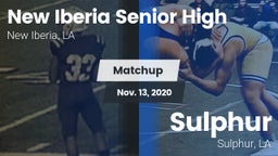 Matchup: New Iberia High vs. Sulphur  2020