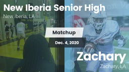 Matchup: New Iberia High vs. Zachary  2020