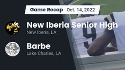 Recap: New Iberia Senior High vs. Barbe  2022