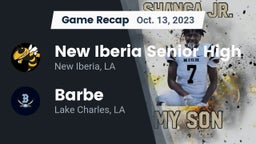 Recap: New Iberia Senior High vs. Barbe  2023