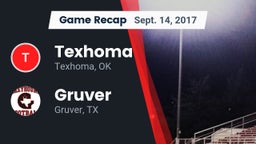 Recap: Texhoma  vs. Gruver  2017