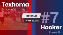 Matchup: Texhoma  vs. Hooker  2017