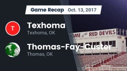 Recap: Texhoma  vs. Thomas-Fay-Custer  2017