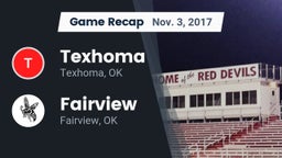 Recap: Texhoma  vs. Fairview  2017
