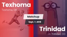 Matchup: Texhoma  vs. Trinidad  2018