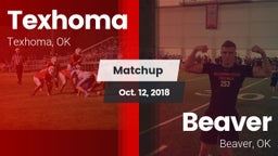 Matchup: Texhoma  vs. Beaver  2018