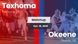 Matchup: Texhoma  vs. Okeene  2018