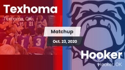 Matchup: Texhoma  vs. Hooker  2020