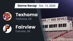 Recap: Texhoma  vs. Fairview  2020