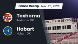 Recap: Texhoma  vs. Hobart  2020