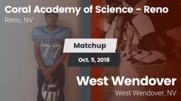 Matchup: Coral Academy of vs. West Wendover  2018