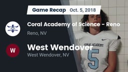 Recap: Coral Academy of Science - Reno vs. West Wendover  2018