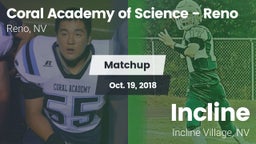 Matchup: Coral Academy of vs. Incline  2018