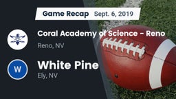 Recap: Coral Academy of Science - Reno vs. White Pine  2019