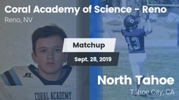 Matchup: Coral Academy of vs. North Tahoe  2019