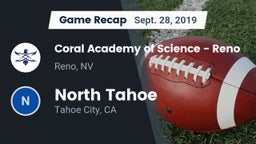 Recap: Coral Academy of Science - Reno vs. North Tahoe  2019