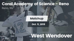 Matchup: Coral Academy of vs. West Wendover  2019