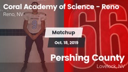 Matchup: Coral Academy of vs. Pershing County  2019