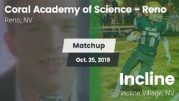 Matchup: Coral Academy of vs. Incline  2019