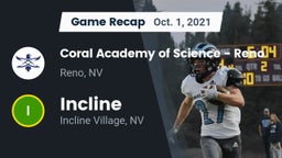 Recap: Coral Academy of Science - Reno vs. Incline  2021