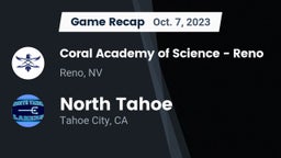 Recap: Coral Academy of Science - Reno vs. North Tahoe  2023