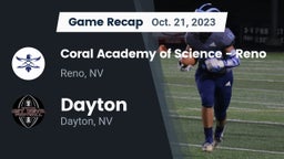 Recap: Coral Academy of Science - Reno vs. Dayton  2023