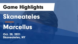 Skaneateles  vs Marcellus  Game Highlights - Oct. 28, 2021