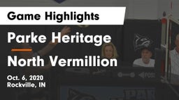 Parke Heritage  vs North Vermillion Game Highlights - Oct. 6, 2020