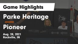 Parke Heritage  vs Pioneer Game Highlights - Aug. 28, 2021